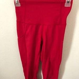 P’tula Hotty Toddy Red Alainah Leggings M